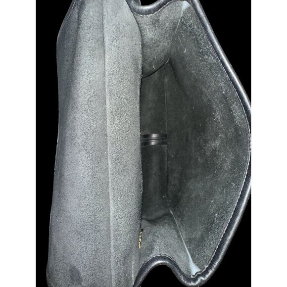 Coach Black Leather Satchel - Picture 9 of 11